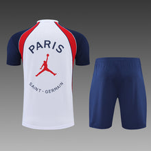 Short Entraînement 22/23 PSG suit sleeve kit Blanc Bleu Rouge