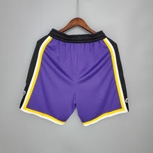 Short Lakers Violet Noir Side NBA
