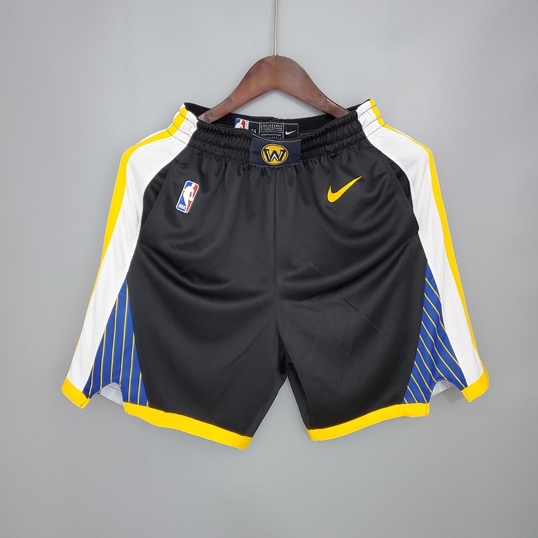 Short Warriors Noir NBA