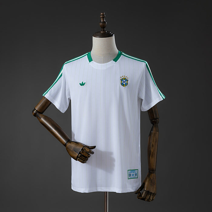 T shirt Brésil Terrace Icons Blanc