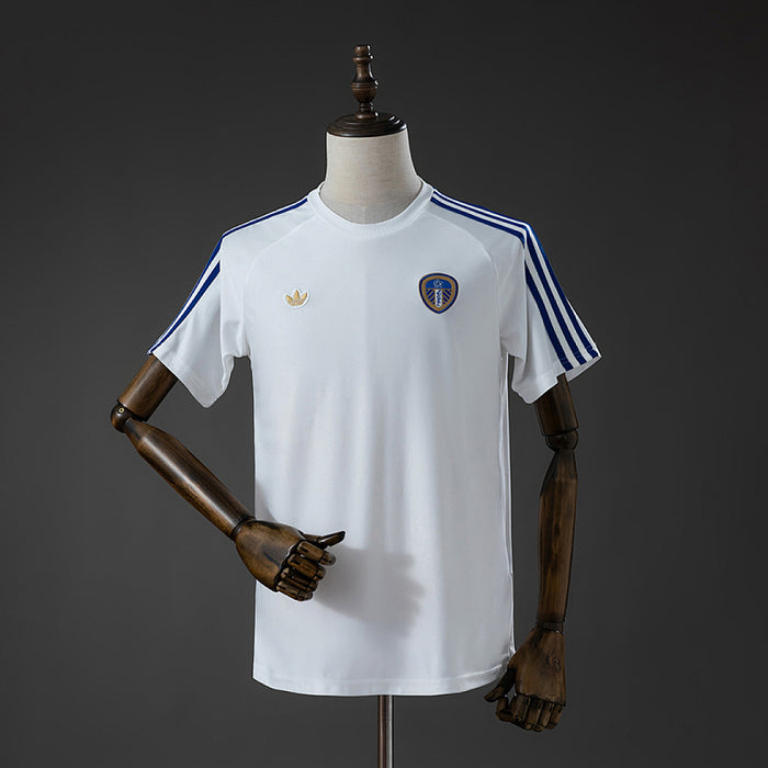 T shirt Leeds United Terrace Icons Blanc