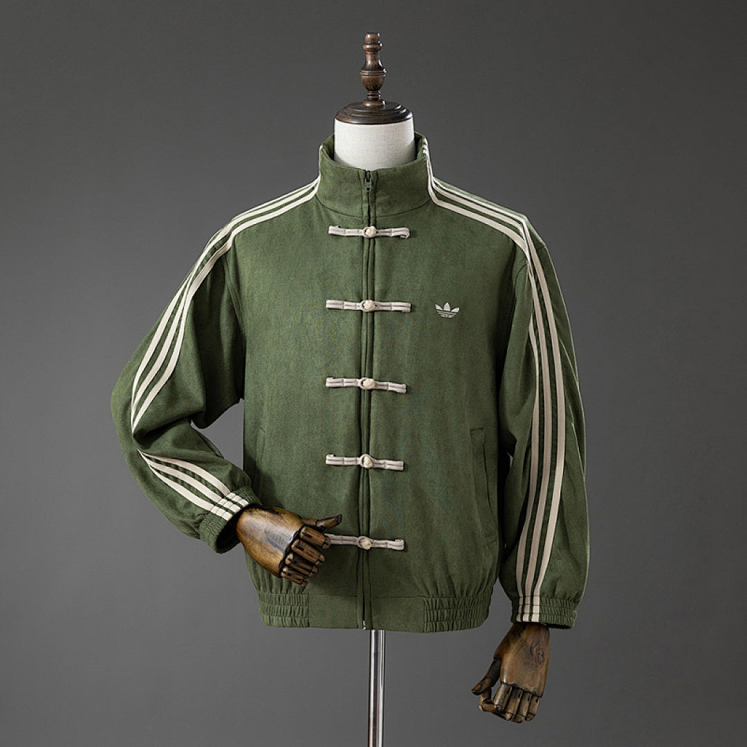 Veste (Chinese Nouveau Year) Tang style Vert